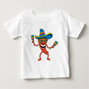 Mexicansk Chilipeppar Tee Shirt