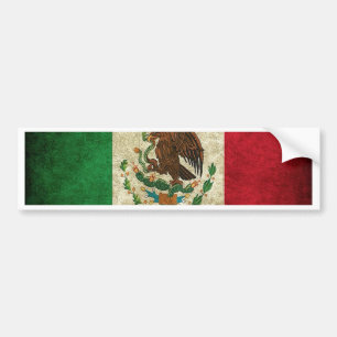 Mexicansk flagga bildekal