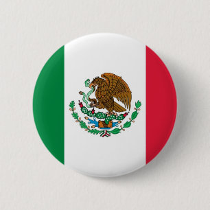Mexicansk flagga knapp