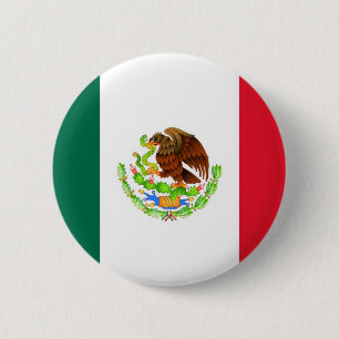 Mexicansk flagga knapp