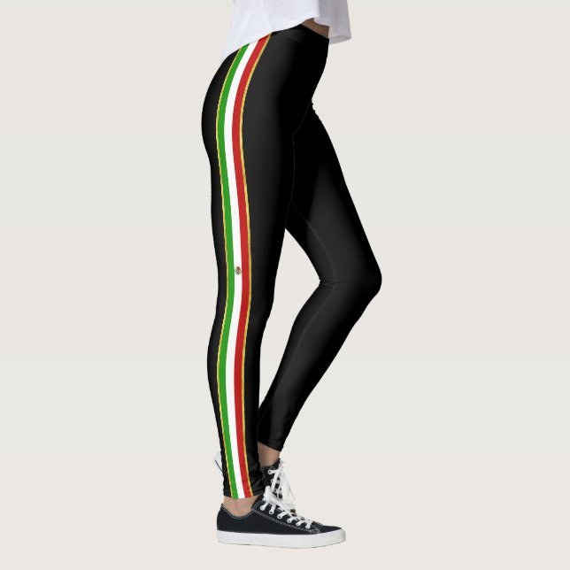 Mexicansk flagga leggings (Höger)