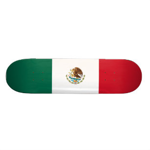 Mexicansk flaggaSkateboard Old School Skateboard Bräda 21,6 Cm