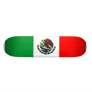 Mexicansk flaggaskateboard skateboard bräda 20 cm