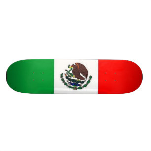 Mexicansk flaggaSkateboard Skateboard Bräda 21,5 Cm