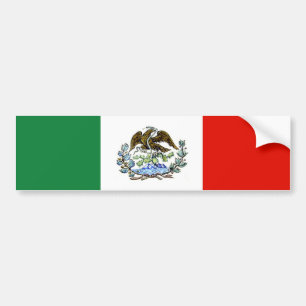 Mexicansk guld- örnbildekal bildekal