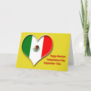 Mexicansk independence day September 16 Kort