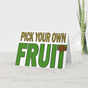 Mexicansk jul Card_Pick din egna frukt Helgkort