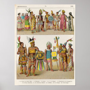 Mexicansk klänning poster