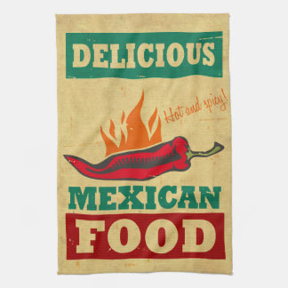 Mexicansk mat kökshandduk