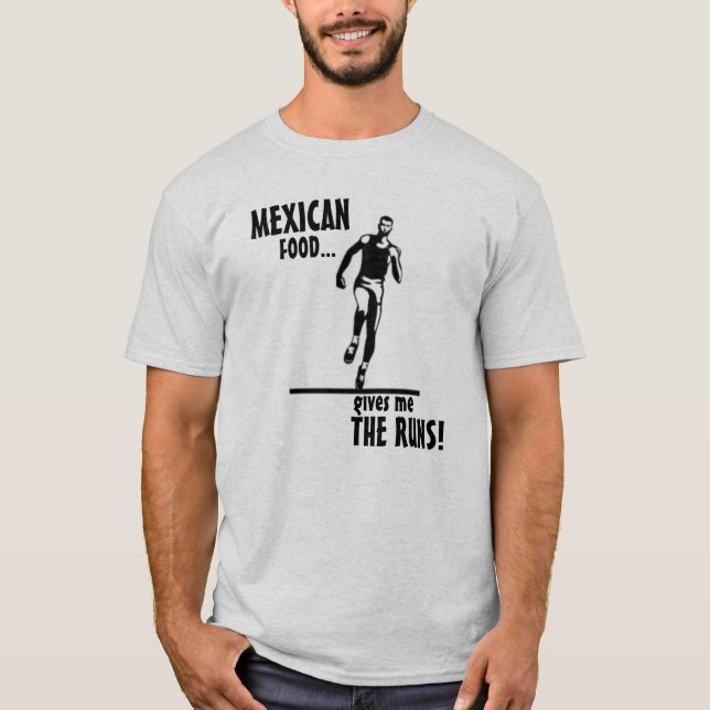 Mexicansk mat tee (Framsida)