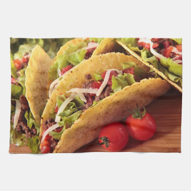 Mexicansk matkökshandduk 2 kökshandduk (Horisontell)