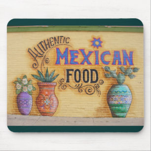 Mexicansk matväggmålning musmatta