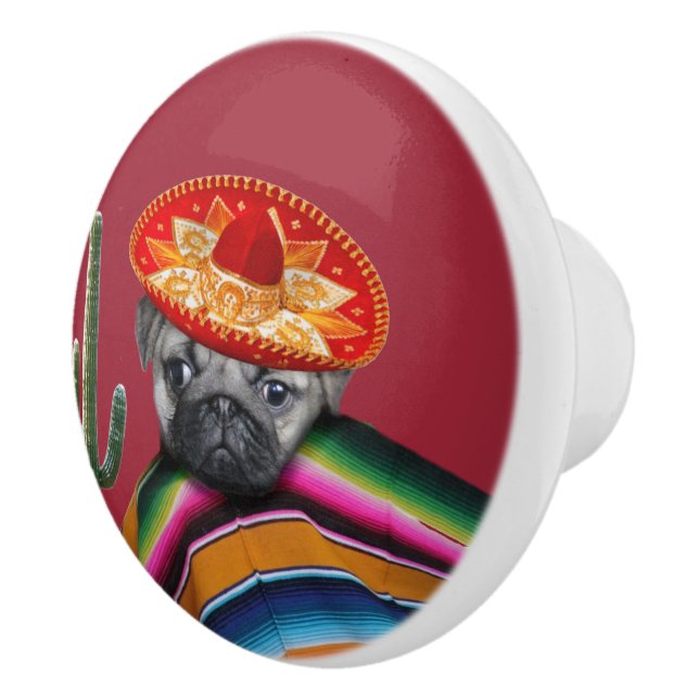 Mexicansk mopshund knopp (Höger)