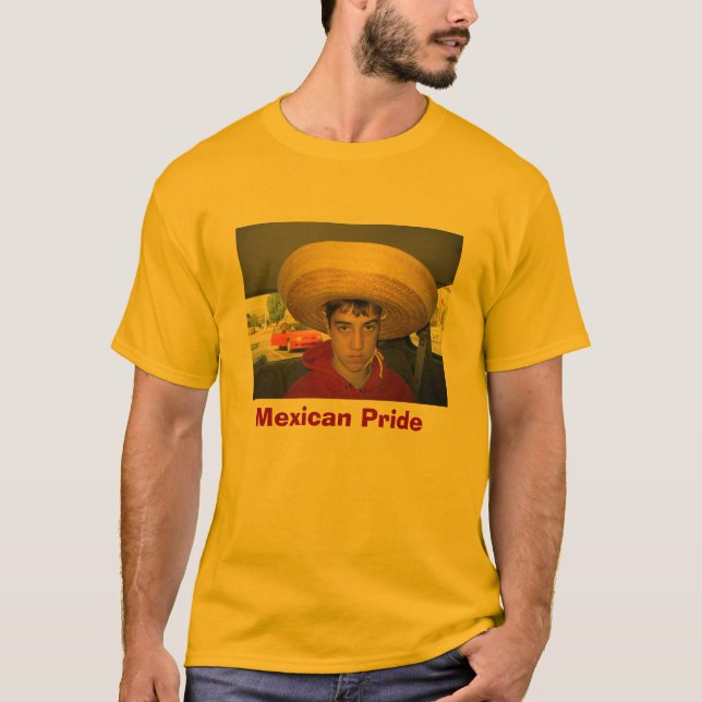 Mexicansk pride tee shirt (Framsida)