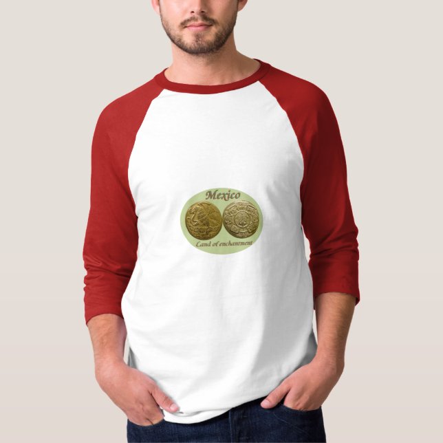 Mexicansk pridet-skjorta tee shirt (Framsida)