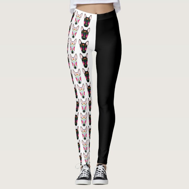Mexicansk stor jättebra damasker leggings (Framsida)