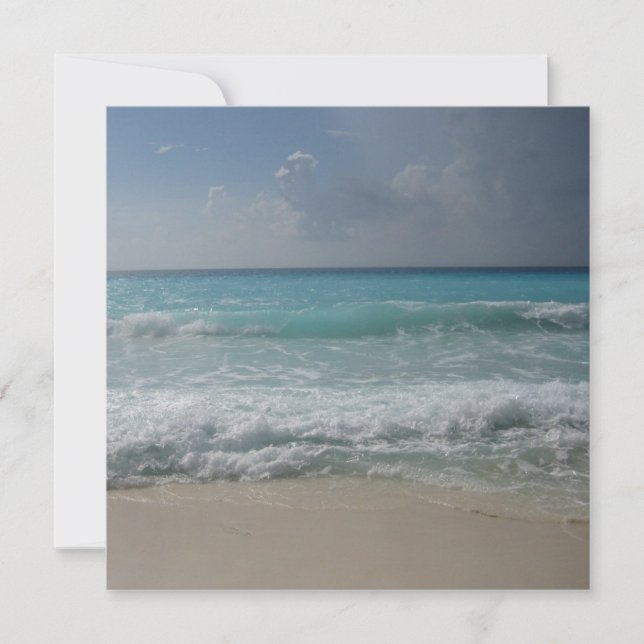 Mexicansk strandinbjudan inbjudningar (Framsida)