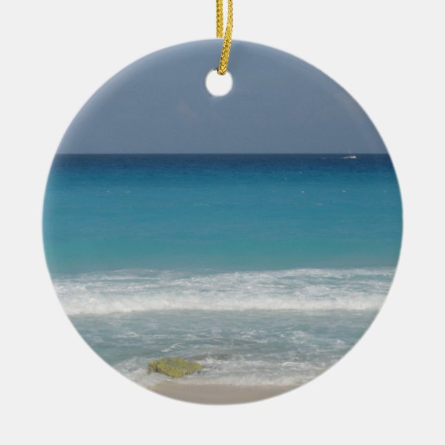 Mexicansk strandprydnad julgransprydnad keramik (Framsidan)