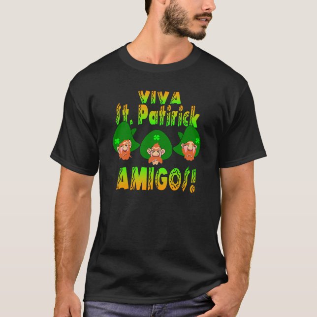 Mexicansk Sts Patrick dagT-tröja Tee Shirt (Framsida)