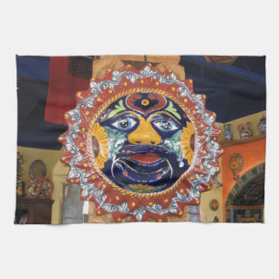 Mexicansk Talavera stilsol Kökshandduk