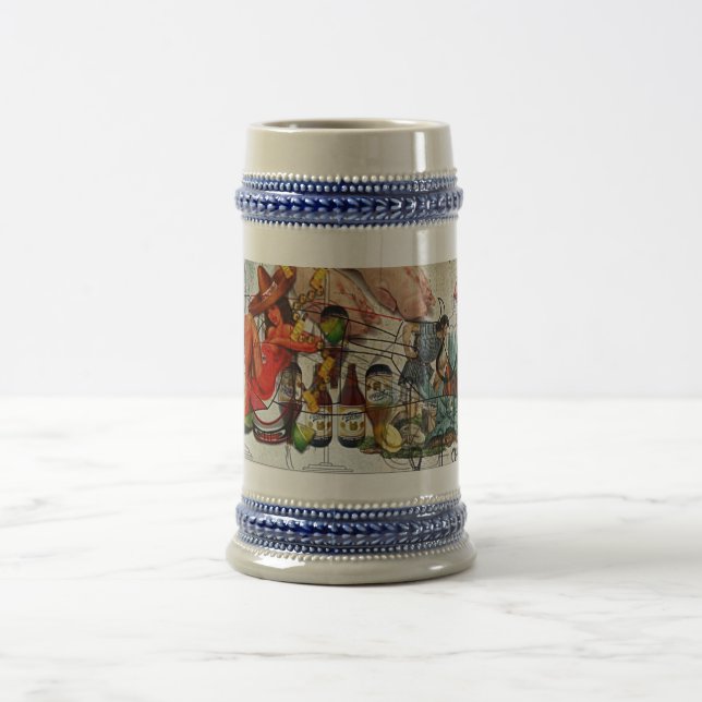 Mexicanska Beermug Sejdel (Center)