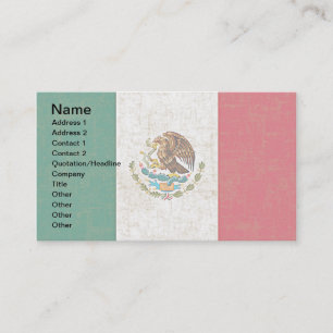 MEXICANSKA FLAGGAvisitkortar Visitkort
