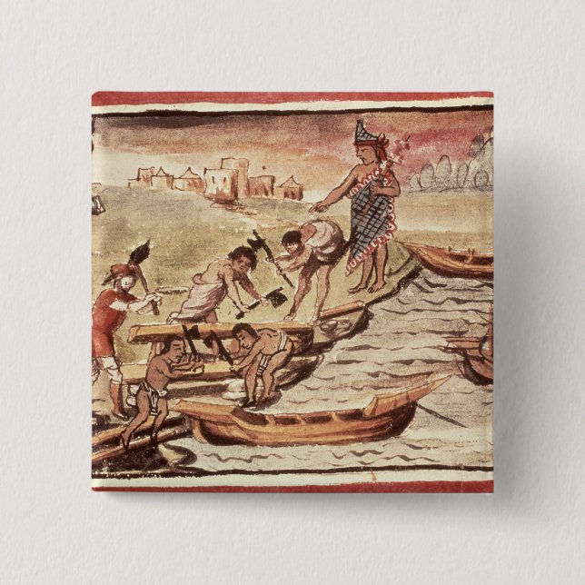 Mexicanska indiska boatbuilders knapp (Framsida)