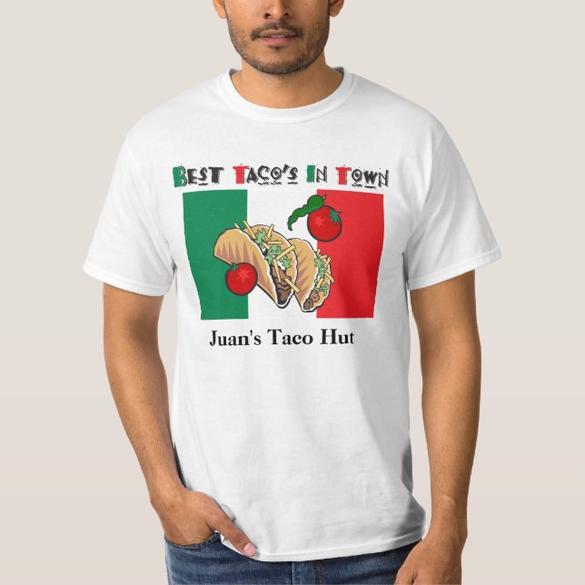 Mexicanska skjortor för restaurang T Tee Shirt (Framsida)