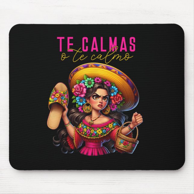 Mexicanska spanska mamman Te Calmas O Te Calmo Gla Musmatta (Framsidan)