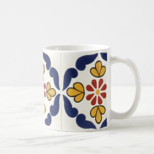 Mexicanska Talavera belägger med tegel Kaffemugg