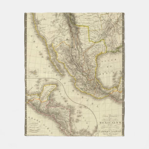 Mexicanska United States, Central America Fleecefilt