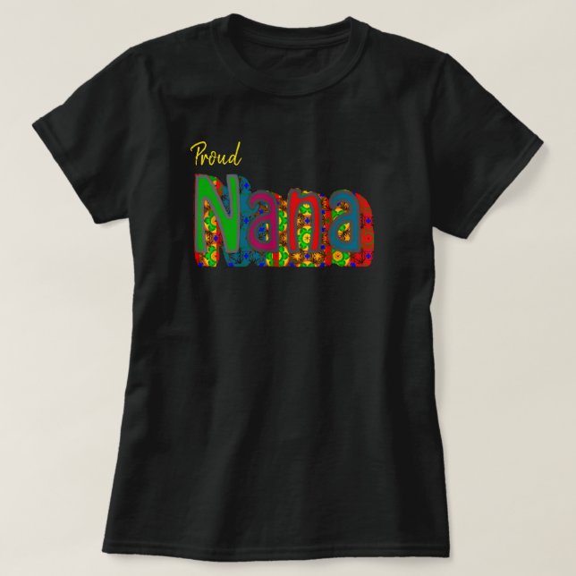 Mexicanskt design Nana T Shirt (Design framsida)
