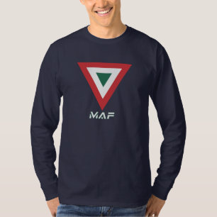 MEXICANSKT FLYGVAPEN (MAF)FLYGPLAN ROUNDEL T SHIRT