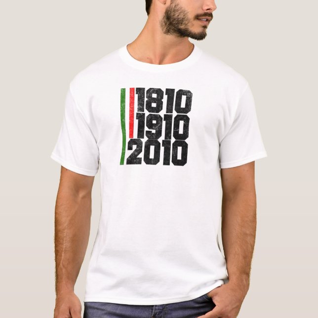 Mexicanskt historiskt data tee shirt (Framsida)