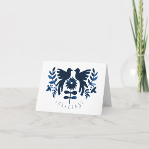 Mexicanskt kort för Otomi Themed brölloptack -