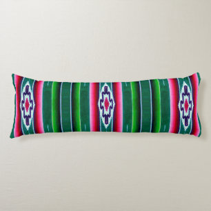 Mexicanskt Sarape mönster Kroppskudde