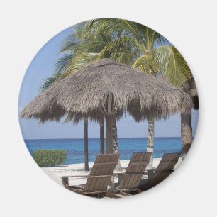 Mexicanskt strandparadis magnet
