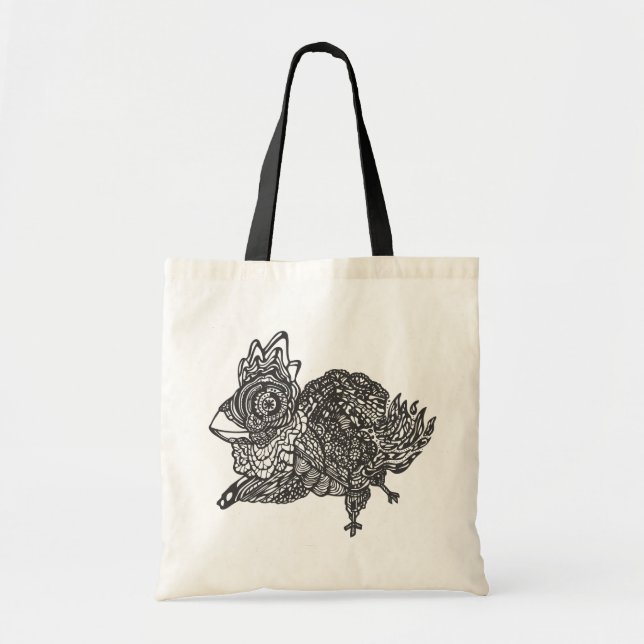 Mexicken Handbag Tygkasse (Framsidan)