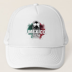 Mexico 2026 VM Fotboll Truckerhatt Keps