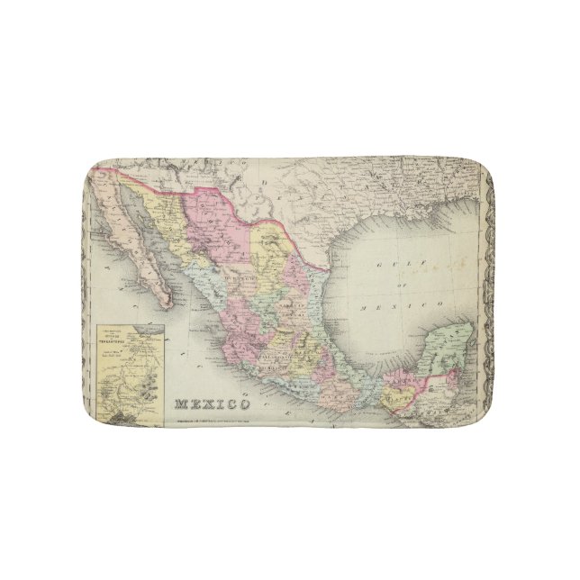 Mexico 3 badrumsmatta (Framsidan)