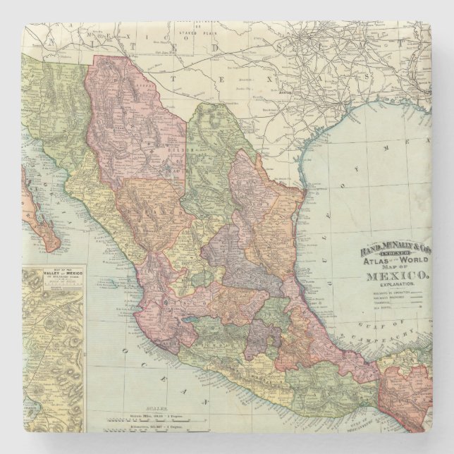 Mexico 7 stenunderlägg (Framsidan)