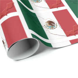 MEXICO | Bandera de México | MEXISK FLAGGA Presentpapper