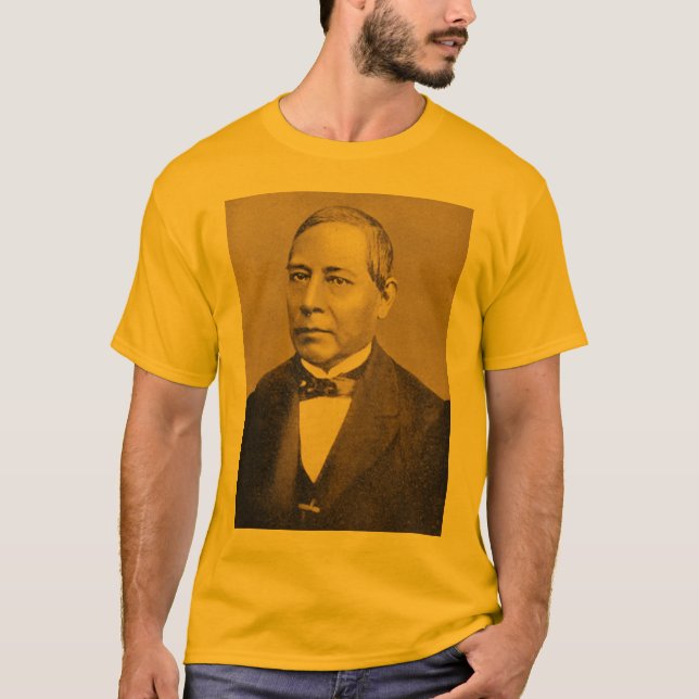 Mexico: Benito Juarez T-shirt (Framsida)