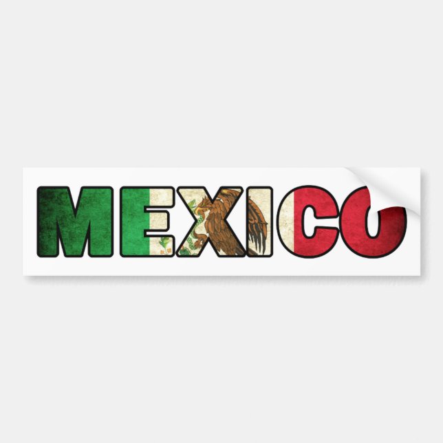 Mexico bildekal (Framsidan)