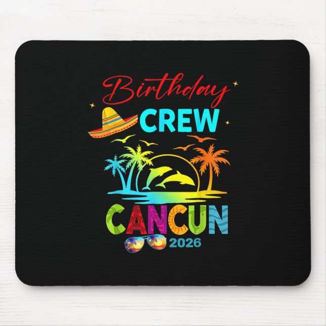 Mexico Cancun Birthday Boy Trip Vacation 2026 Matc Musmatta (Framsidan)