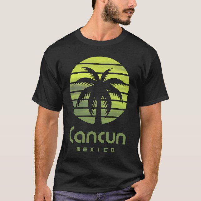 Mexico Cancun T Shirt (Framsida)