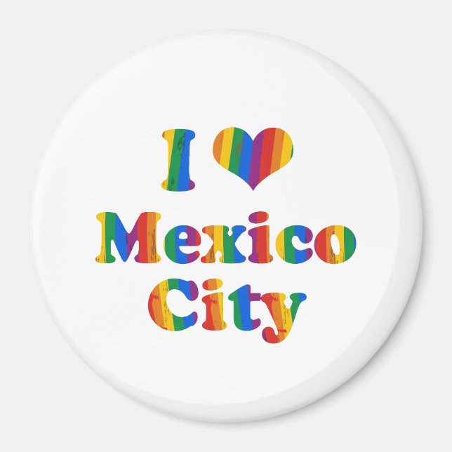 MEXICO CITY GAY PRIDE MAGNET (Framsidan)