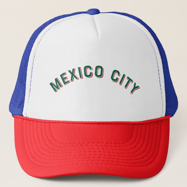 Mexico City, Mexiko Vintagebåge Keps (Framsida)