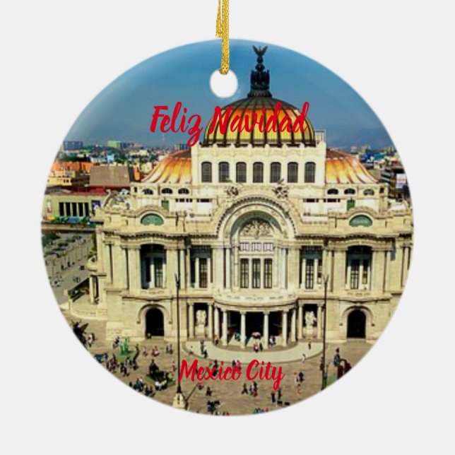 Mexico City Scenia Ornament (Baksidan)