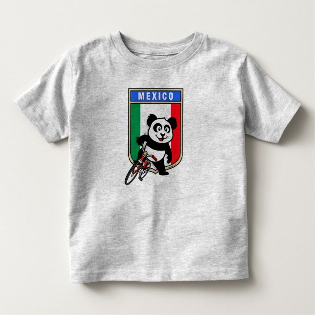 Mexico Cycling Panda Tee (Framsida)